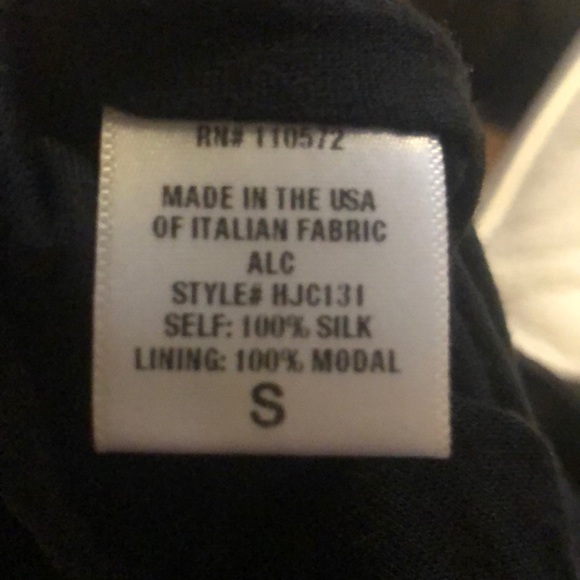 A.L.C. Motorcycle style silk jacket - Picture 3 of 6